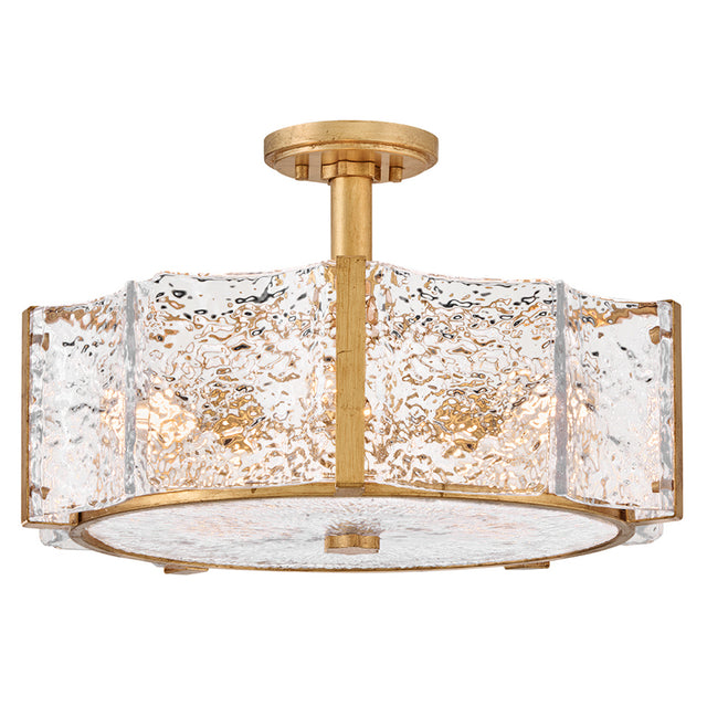Florian Semi-Flush Mount Ceiling Light by Fredrick Ramond