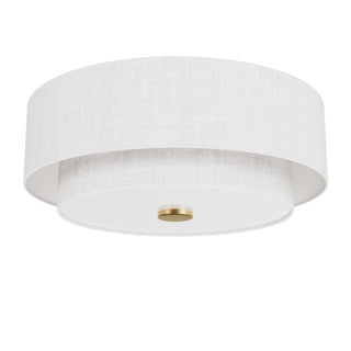 Brookside Flush Mount Ceiling Light by Hunter