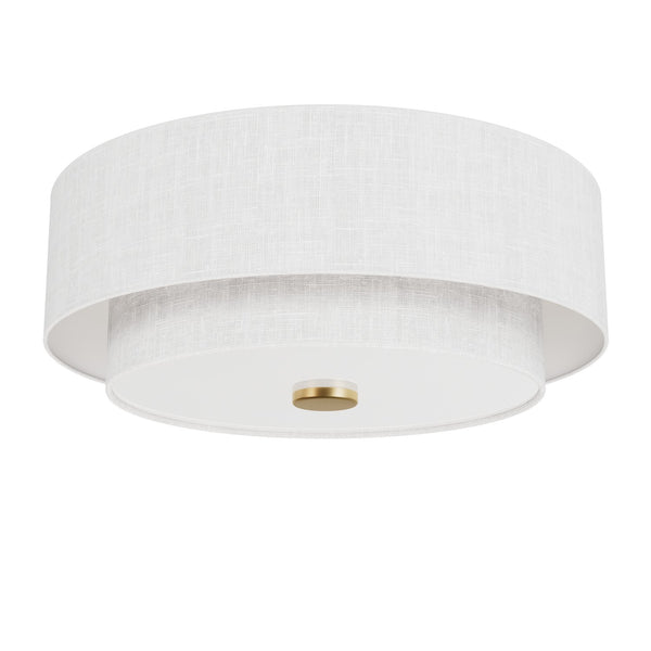 Brookside Flush Mount Ceiling Light by Hunter