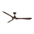 Carve Outdoor (Damp) Ceiling Fan with Light by Modern Forms Fans