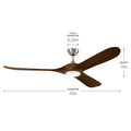 Mylo Outdoor (Damp) Ceiling Fan with Light by Kichler