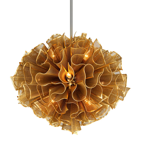 Pulse Chandelier by Corbett Lighting