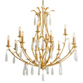 Prosecco Chandelier by Corbett Lighting