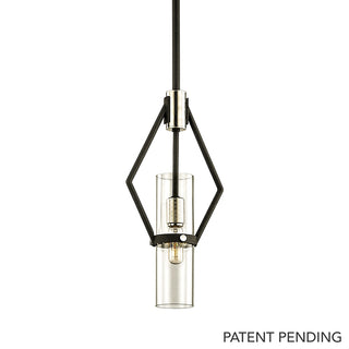 Buy textured-black-polish-nickel Raef Pendant by Troy Lighting