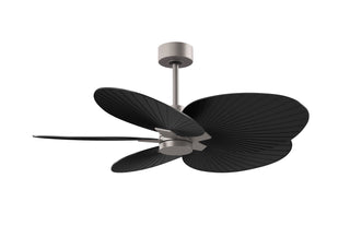 Buy brushed-nickel-finish-with-matte-black-blades 5-Blades Alessandra TROPICAL Matthews Fan Company by Matthews Fan Company