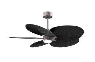 Buy brushed-nickel-finish-with-matte-black-blades Alessandra TROPICAL - LK Ceiling Fan by Matthews Fan Company