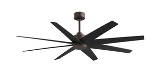 Buy textured-bronze-finish-with-matte-black-blades Ariella Ceiling Fan by Matthews Fan Company