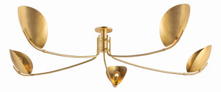 Buy aged-brass Avondale Outdoor (Damp) Semi-Flush Mount Ceiling Light by Hudson Valley