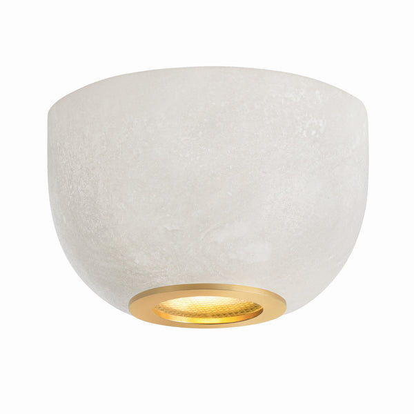 Bains Corner Outdoor (Damp) Flush Mount Ceiling Light by Hudson Valley