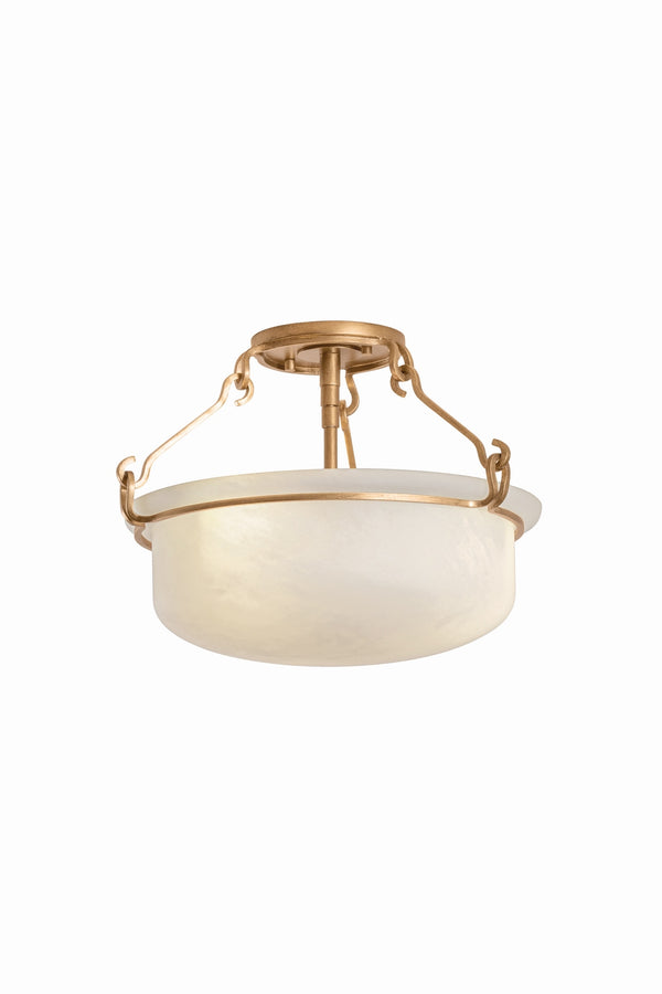 Lowerre Outdoor (Damp) Semi-Flush Mount Ceiling Light by Hudson Valley