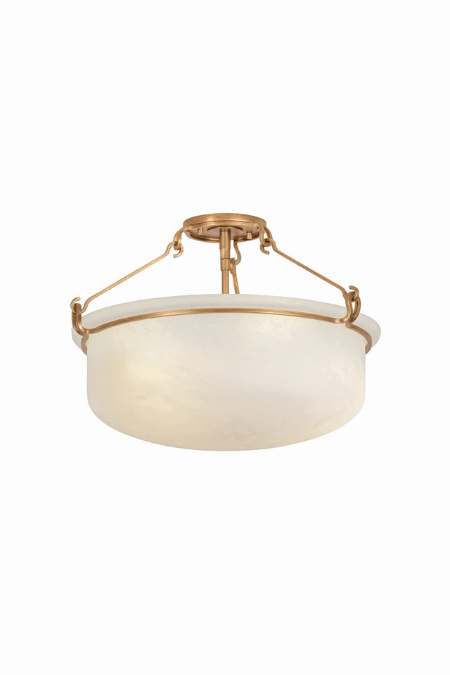 Lowerre Outdoor (Damp) Semi-Flush Mount Ceiling Light by Hudson Valley