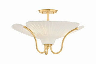 Gerhard Outdoor (Damp) Semi-Flush Mount Ceiling Light by Hudson Valley