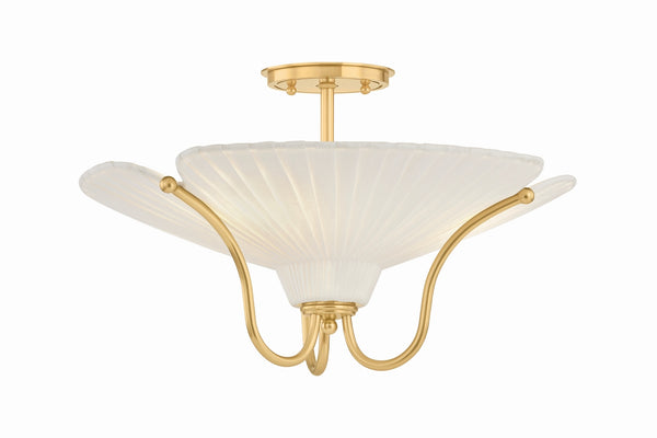 Gerhard Outdoor (Damp) Semi-Flush Mount Ceiling Light by Hudson Valley