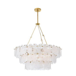 Buy white-glaze Leon Outdoor (Damp) Chandelier by Arteriors