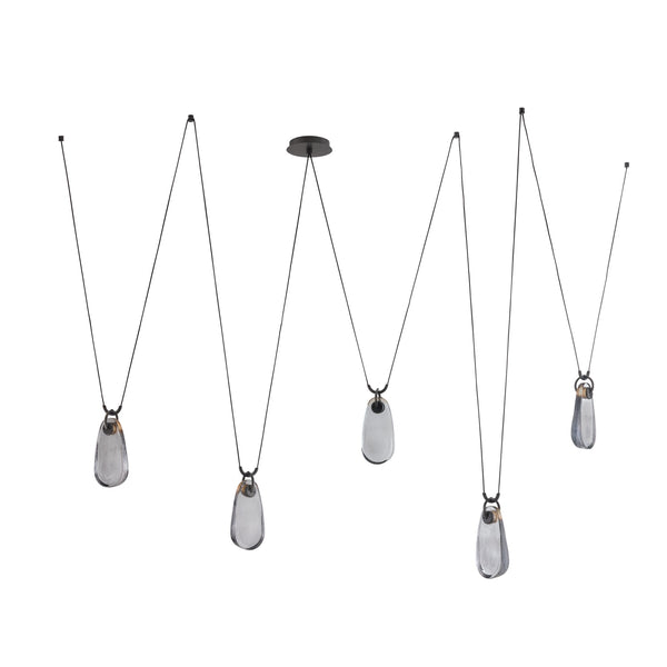 Melt Outdoor (Damp) Linear Chandelier by Arteriors