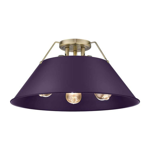 Orwell Flush Mount Light by Golden