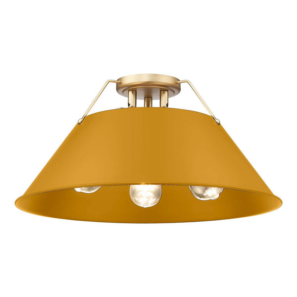 Orwell Flush Mount Light by Golden