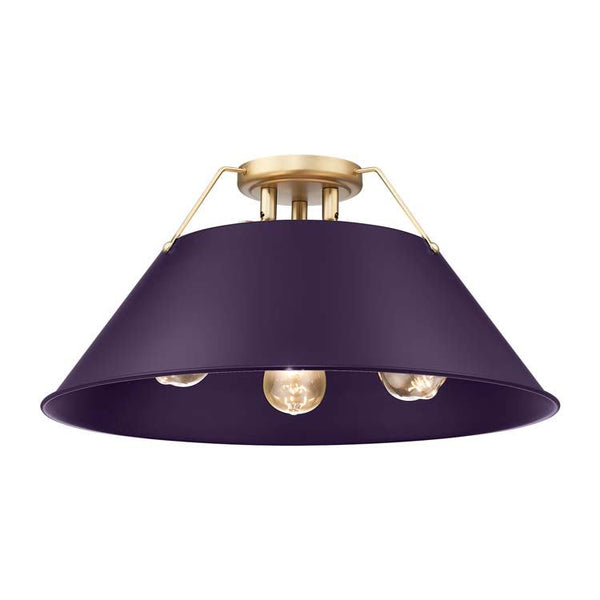 Orwell Flush Mount Light by Golden