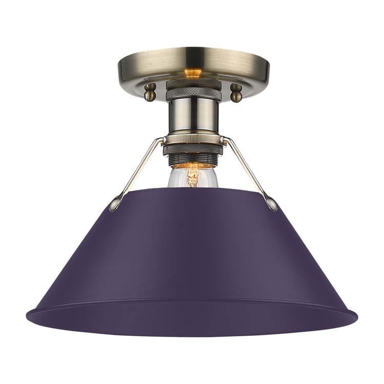 Orwell Flush Mount Ceiling Light by Golden