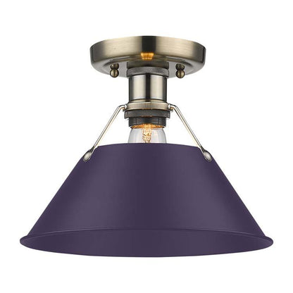 Orwell Flush Mount Ceiling Light by Golden