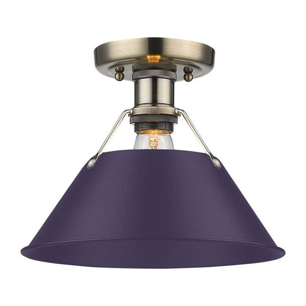 Orwell Flush Mount Ceiling Light by Golden