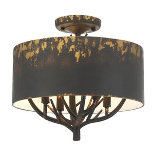 Arboreal Flush Mount Ceiling Light by Golden