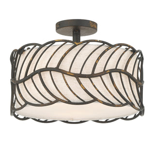 Simbolo Flush Mount Ceiling Light by Golden