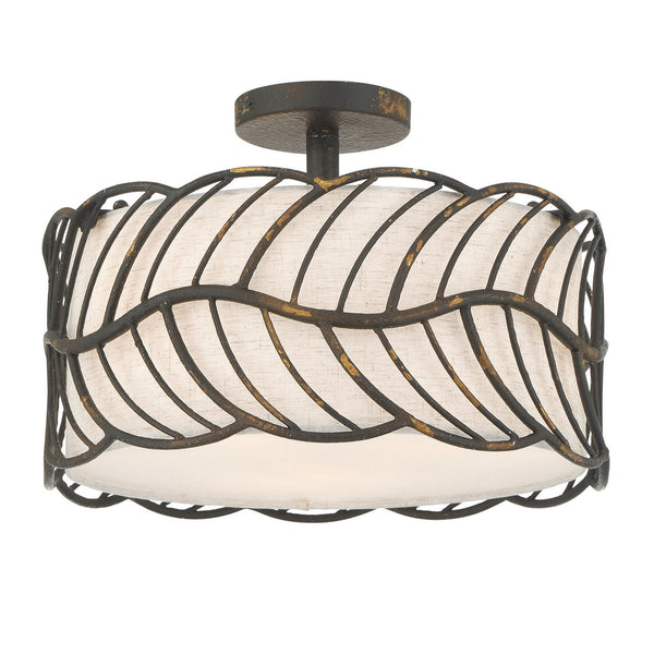 Simbolo Flush Mount Ceiling Light by Golden