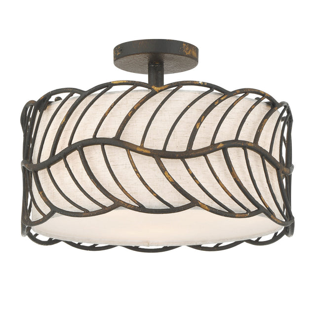 Simbolo Flush Mount Ceiling Light by Golden