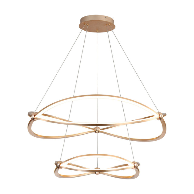 Spirale Chandelier by Golden