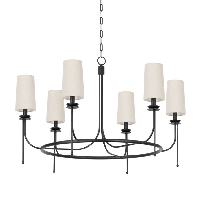 Calder Outdoor (Damp) Chandelier by Troy Lighting