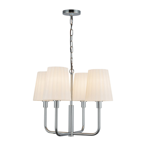 Plisse Chandelier by Alora