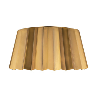 Plisse Flush Mount Ceiling Light by Alora