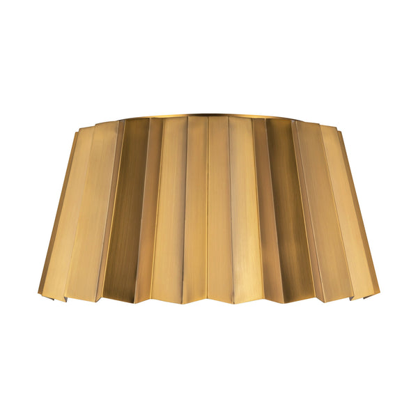 Plisse Flush Mount Ceiling Light by Alora
