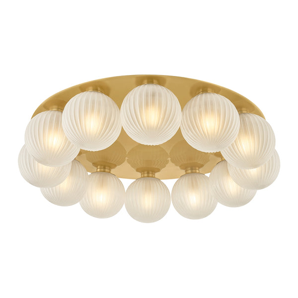 Vernazza Outdoor (Damp) Flush Mount Ceiling Light by Corbett Lighting