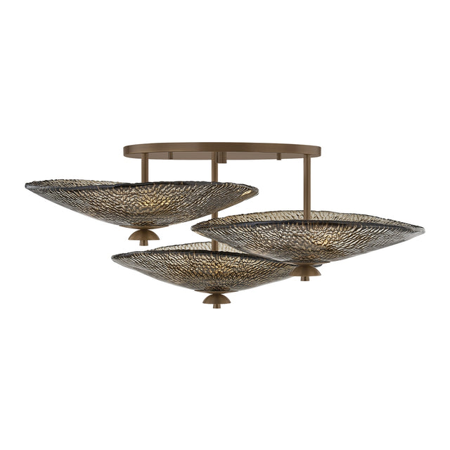 Alba Outdoor (Damp) Flush Mount Ceiling Light by Corbett Lighting