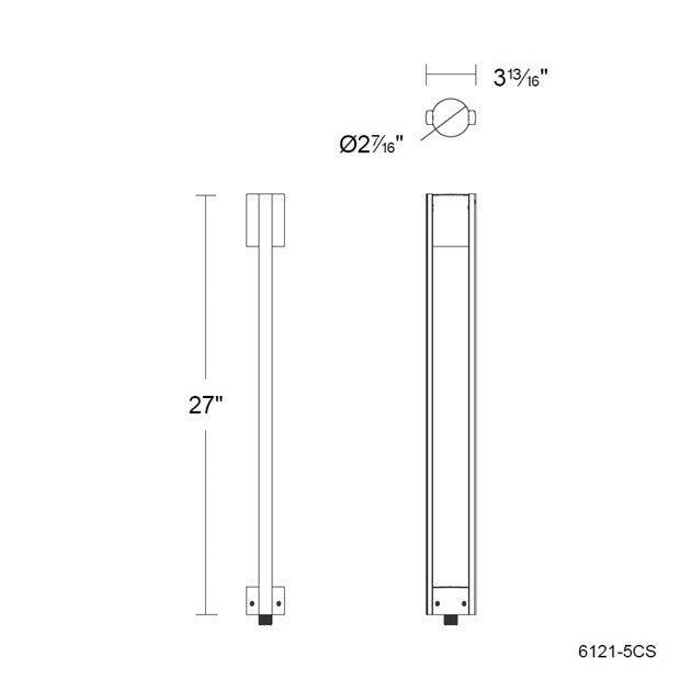 W.A.C. Lighting-6121-5CSBK|ALT|1