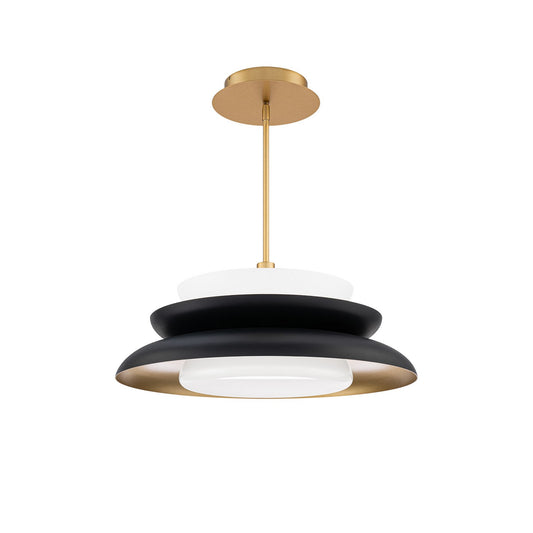 W.A.C. Lighting-PD406624-TWA-BK/GO|MAIN
