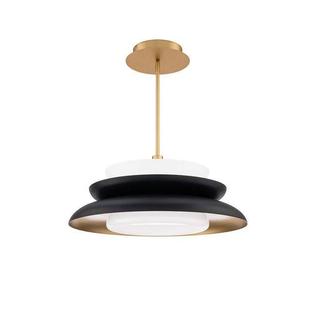 W.A.C. Lighting-PD406624-TWA-BK/GO|MAIN