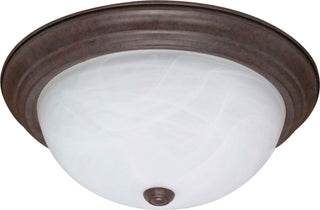 Flush Mounts Old Bronze Outdoor (Damp) Flush Mount Ceiling Light by Nuvo Lighting