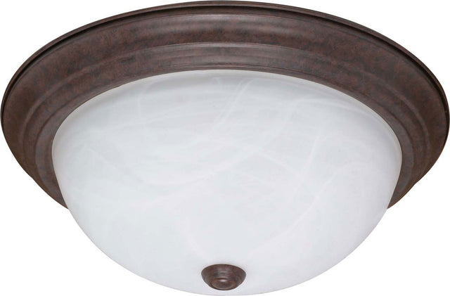 Flush Mounts Old Bronze Outdoor (Damp) Flush Mount Ceiling Light by Nuvo Lighting