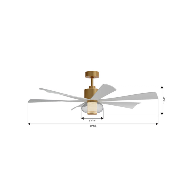 Minka Aire-F761L-LBR/ALW|ALT|1