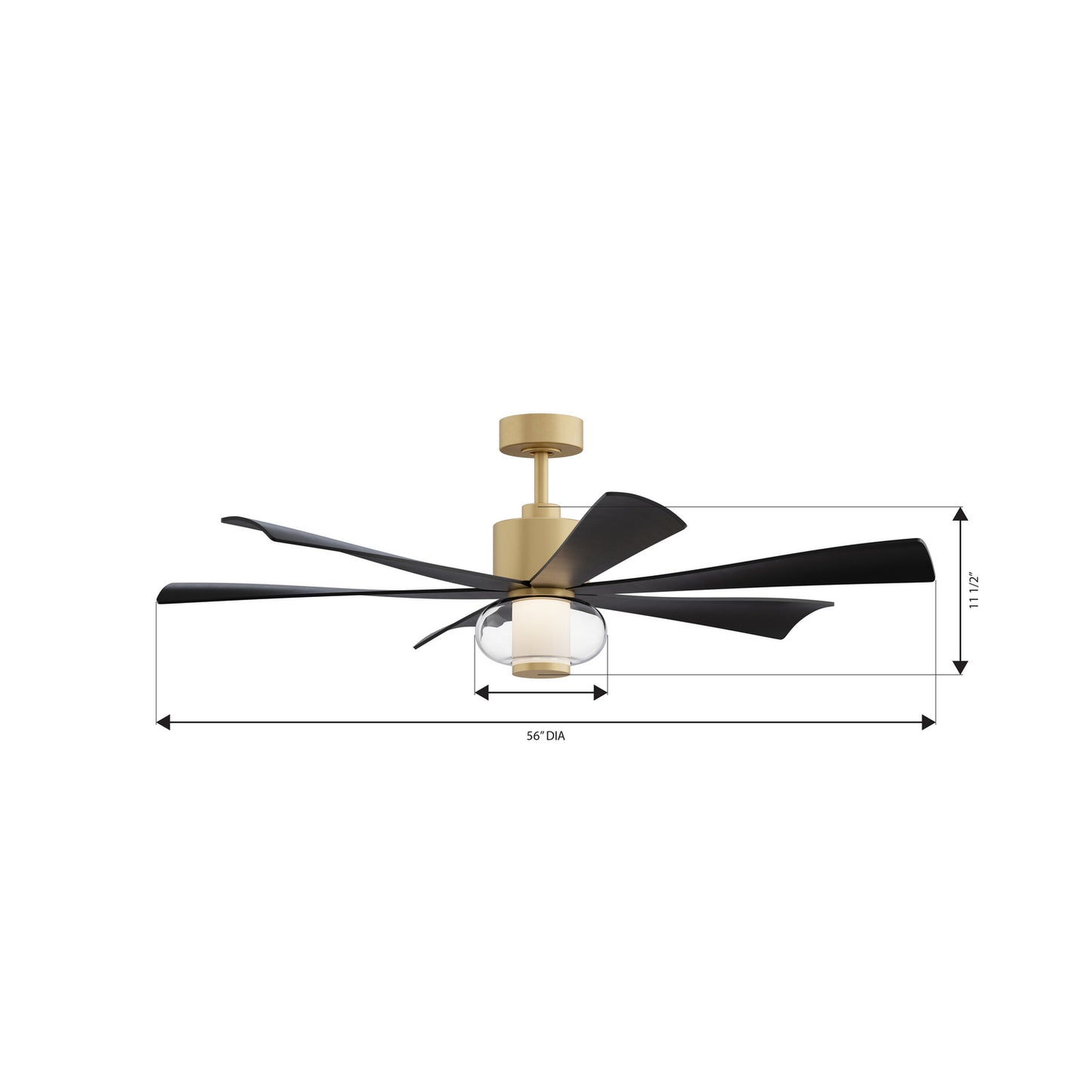 Minka Aire-F761L-LBR/CL|ALT|1