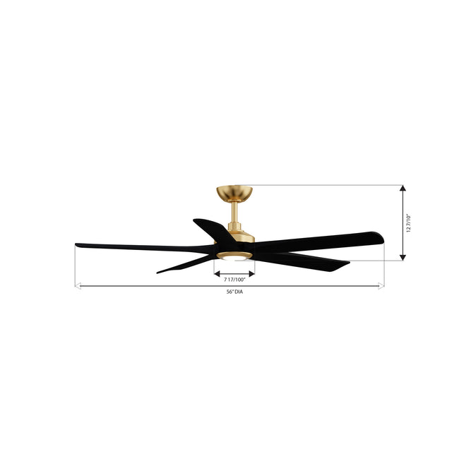 Minka Aire-F793L-HBR/CL|ALT|1