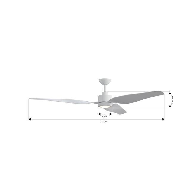 Minka Aire-F822L-WHF|ALT|1