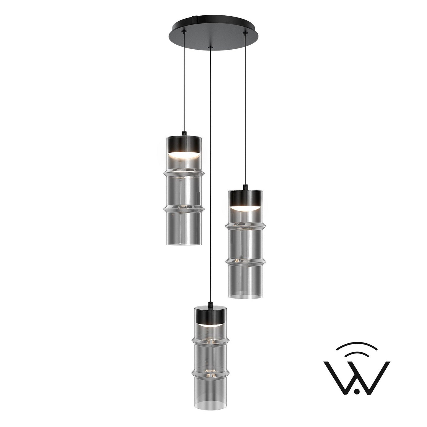 W.A.C. Lighting-PD413603R-TWA-BKSM|MAIN