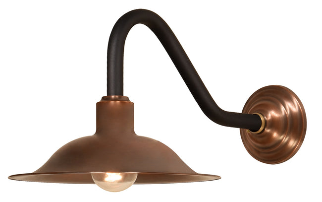Islamorada RLM Gooseneck Wall Light by The Coppersmith