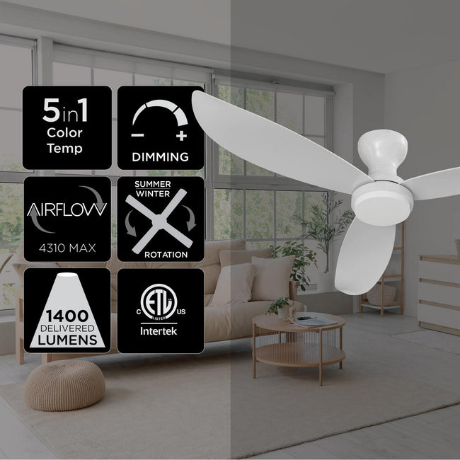 AFX Lighting-BNKN523LDCWHWH-RC|ALT|2