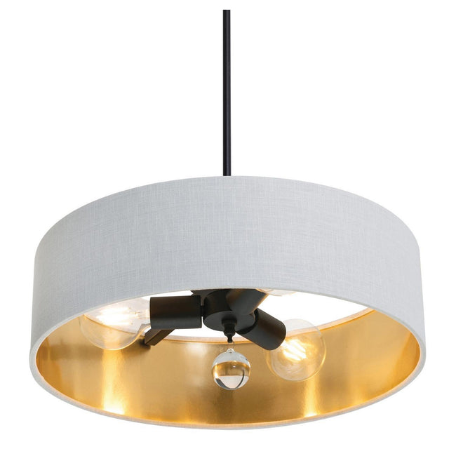 AFX Lighting-CLNP18MBBK-WHGD|MAIN