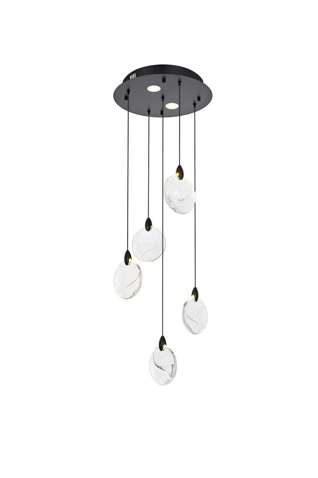 Elegant Lighting-1012D16BK-01CR|MAIN